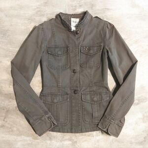 Anthropologie Others Follow Army Jacket in Olive Green Size XS